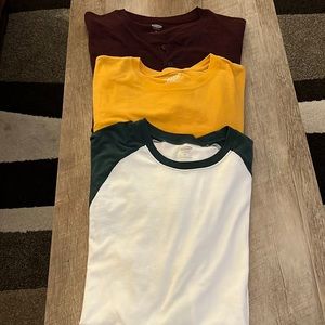 Lot of Old Navy long sleeve shirts in Medium